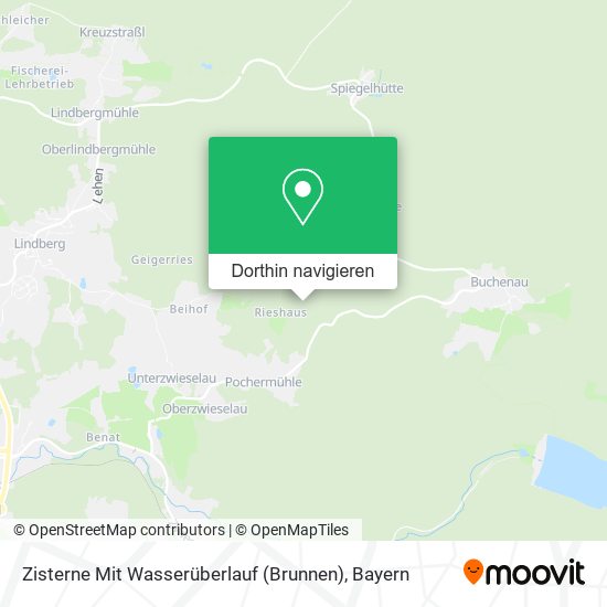 Zisterne Mit Wasserüberlauf (Brunnen) Karte