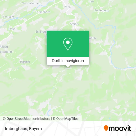 Imberghaus Karte