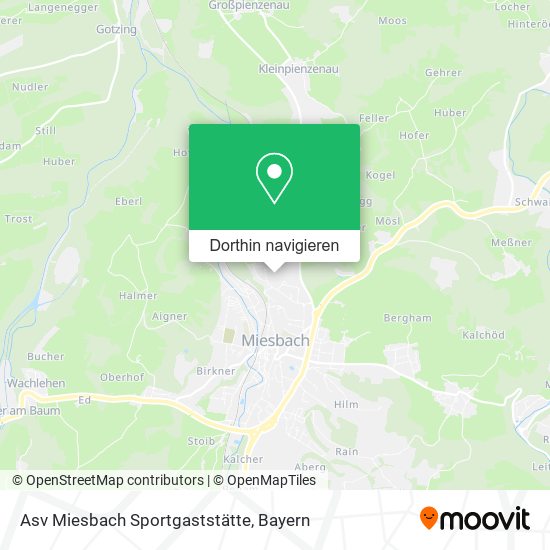 Asv Miesbach Sportgaststätte Karte