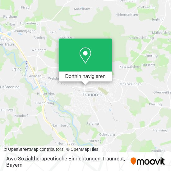 Awo Sozialtherapeutische Einrichtungen Traunreut Karte