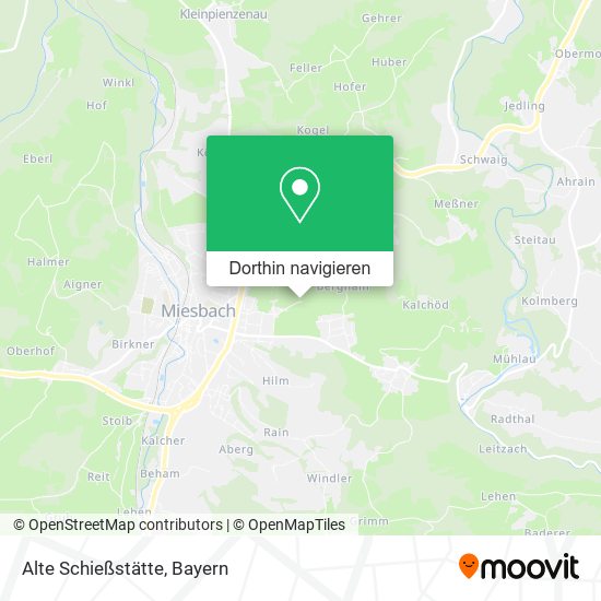 Alte Schießstätte Karte