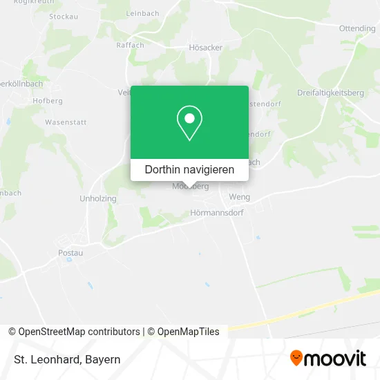 St. Leonhard Karte