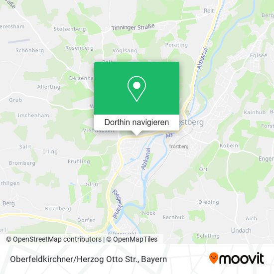 Oberfeldkirchner / Herzog Otto Str. Karte