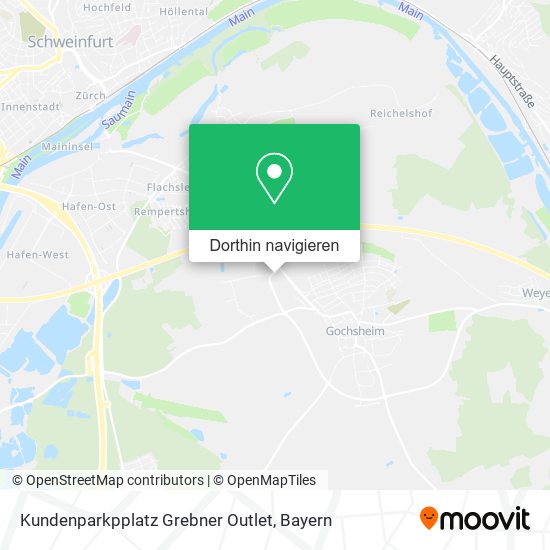 Kundenparkpplatz Grebner Outlet Karte