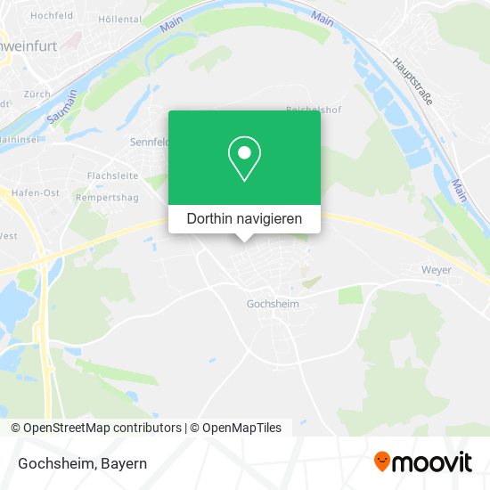 Gochsheim Karte