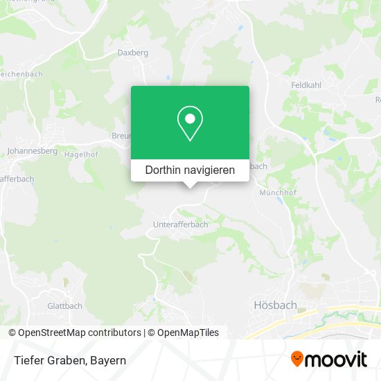 Tiefer Graben Karte