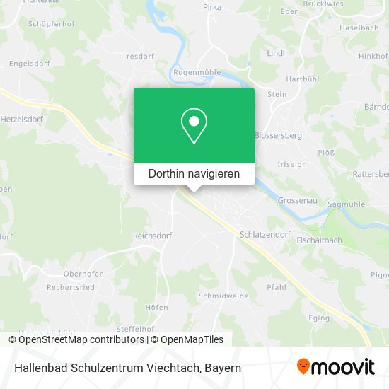 Hallenbad Schulzentrum Viechtach Karte