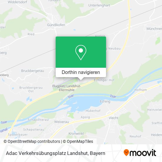Adac Verkehrsübungsplatz Landshut Karte