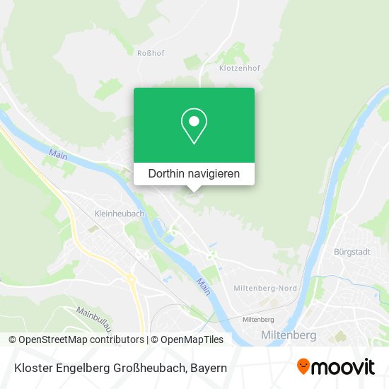 Kloster Engelberg Großheubach Karte