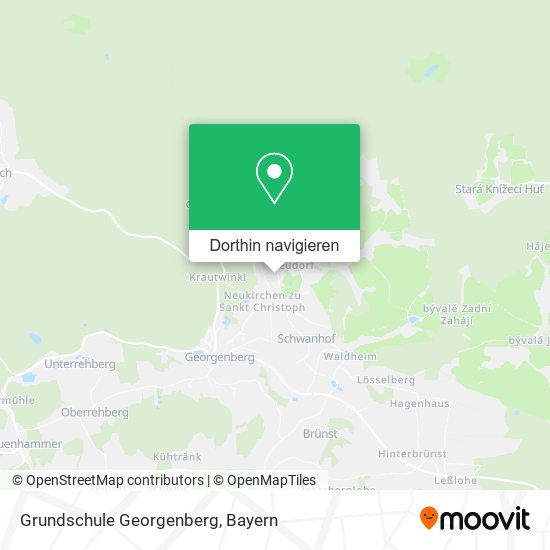 Grundschule Georgenberg Karte