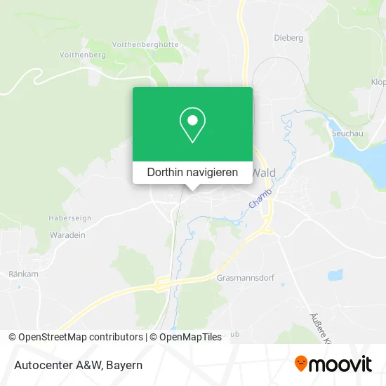 Autocenter A&W Karte