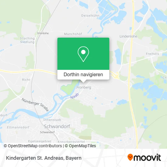 Kindergarten St. Andreas Karte
