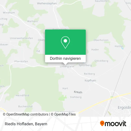 Riedls Hofladen Karte