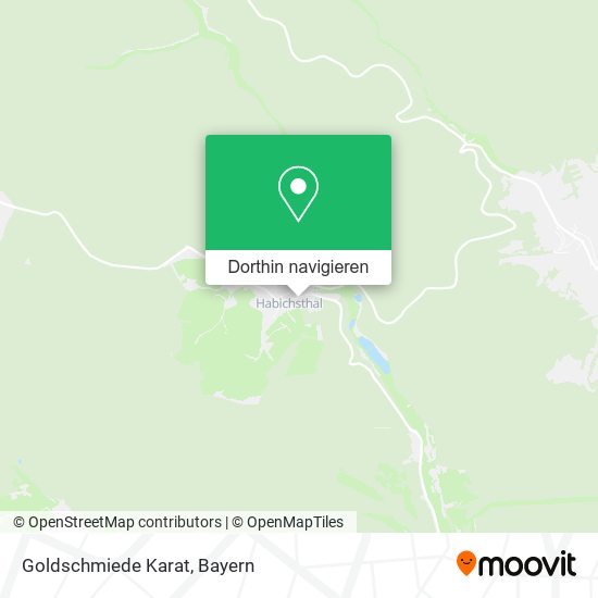 Goldschmiede Karat Karte