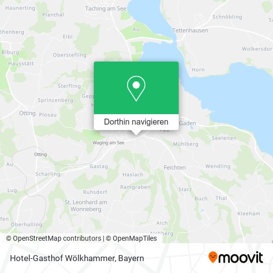 Hotel-Gasthof Wölkhammer Karte