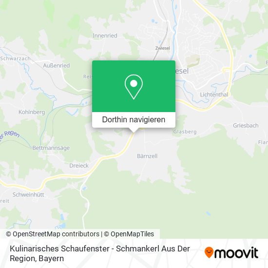 Kulinarisches Schaufenster - Schmankerl Aus Der Region Karte