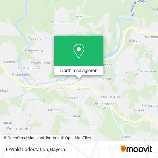 E-Wald Ladestation Karte