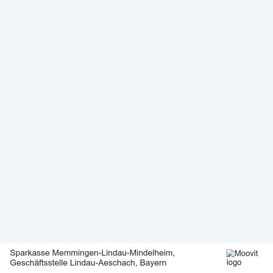 Sparkasse Memmingen-Lindau-Mindelheim, Geschäftsstelle Lindau-Aeschach Karte