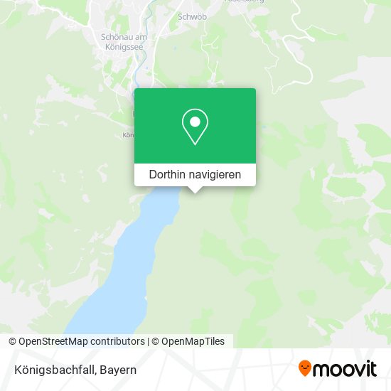 Königsbachfall Karte