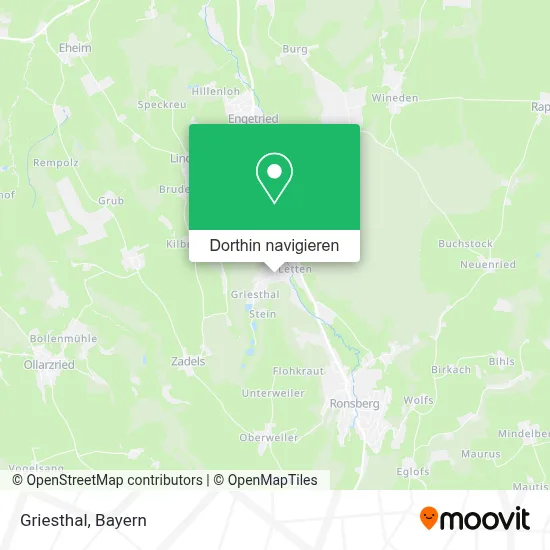 Griesthal Karte