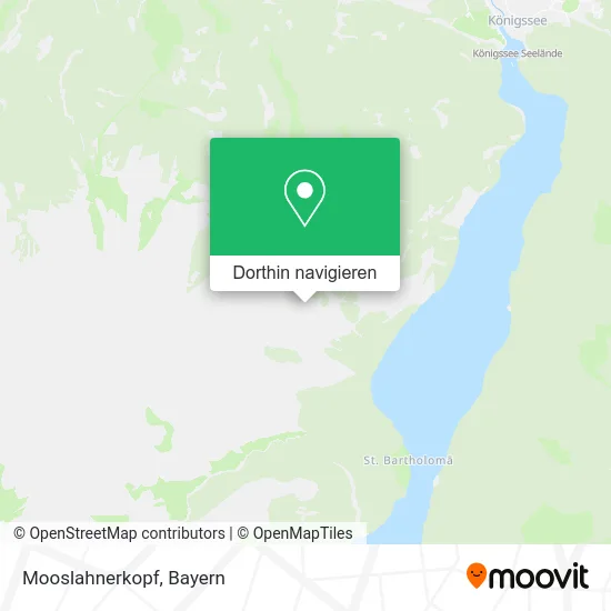 Mooslahnerkopf Karte