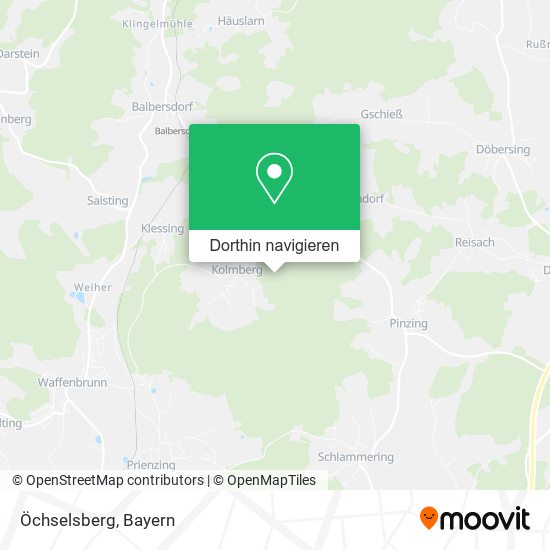 Öchselsberg Karte