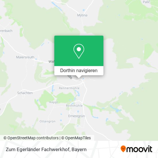 Zum Egerländer Fachwerkhof Karte