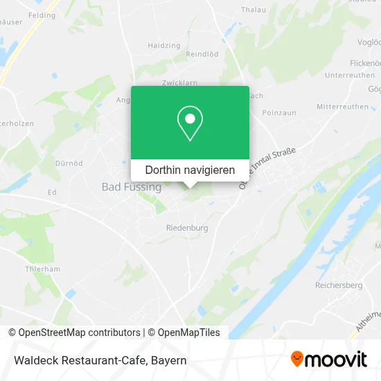 Waldeck Restaurant-Cafe Karte