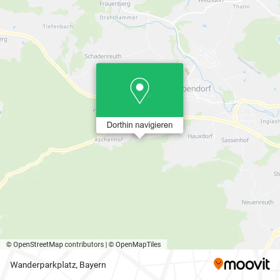 Wanderparkplatz Karte