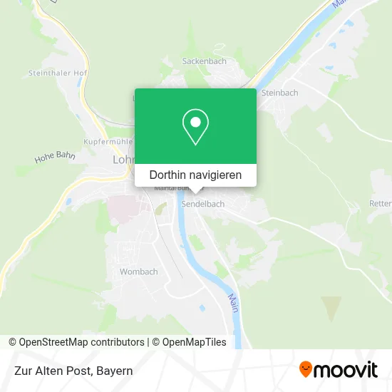 Zur Alten Post Karte