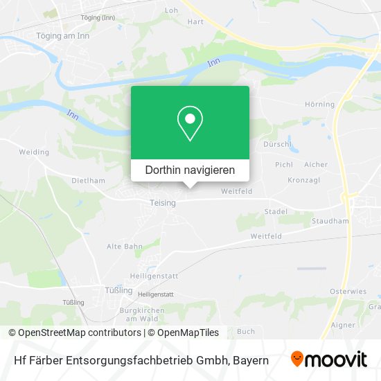 Hf Färber Entsorgungsfachbetrieb Gmbh Karte