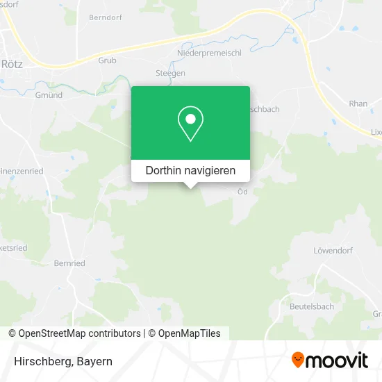 Hirschberg Karte