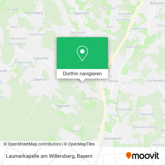 Laumerkapelle am Willersberg Karte