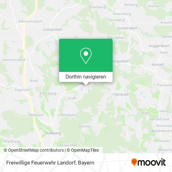 Freiwillige Feuerwehr Landorf Karte