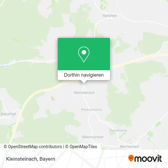 Kleinsteinach Karte