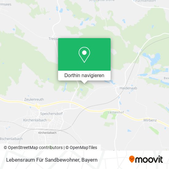 Lebensraum Für Sandbewohner Karte