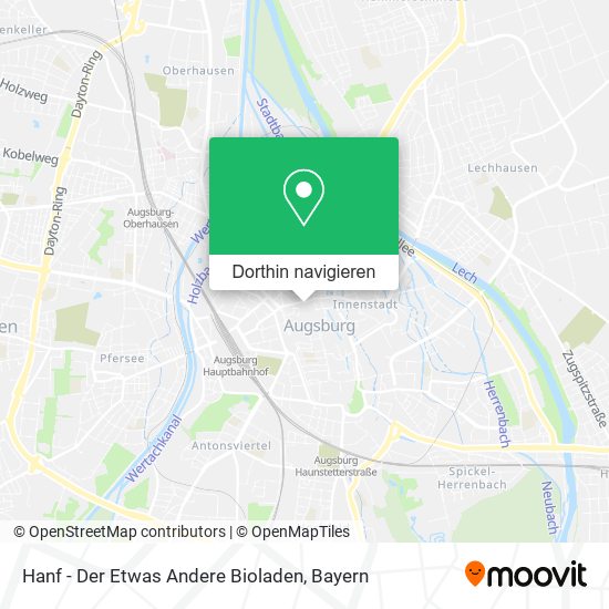 Hanf - Der Etwas Andere Bioladen Karte