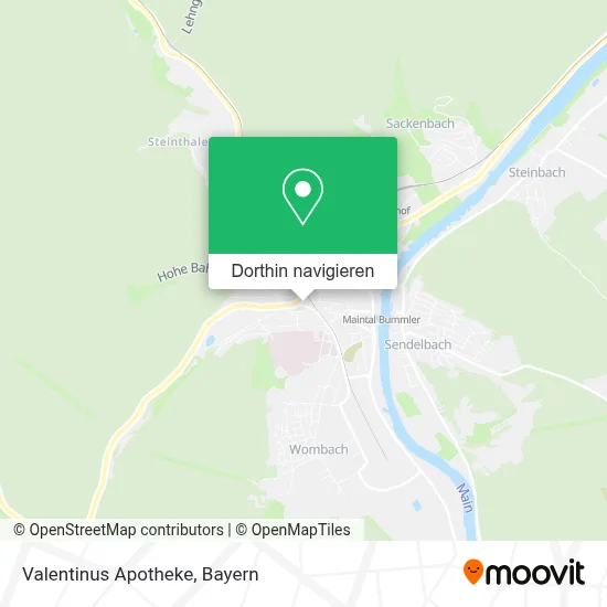 Valentinus Apotheke Karte