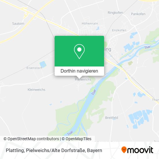 Plattling, Pielweichs / Alte Dorfstraße Karte