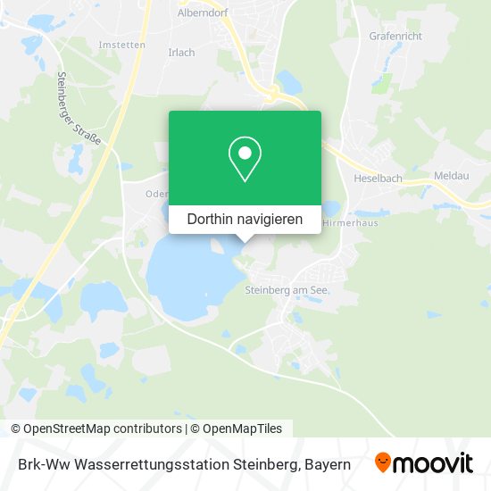 Brk-Ww Wasserrettungsstation Steinberg Karte