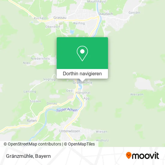Gränzmühle Karte