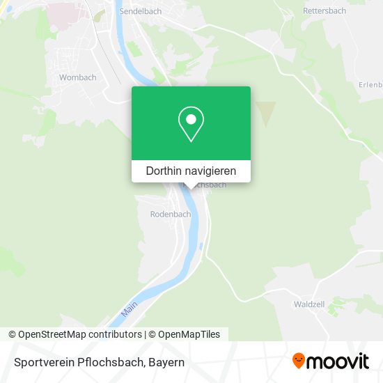 Sportverein Pflochsbach Karte