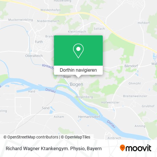 Richard Wagner Ktankengym. Physio Karte