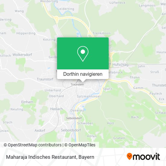 Maharaja Indisches Restaurant Karte