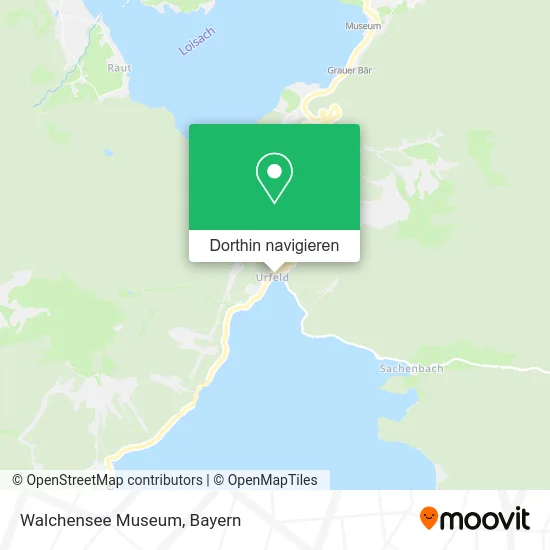 Walchensee Museum Karte