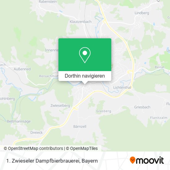 1. Zwieseler Dampfbierbrauerei Karte