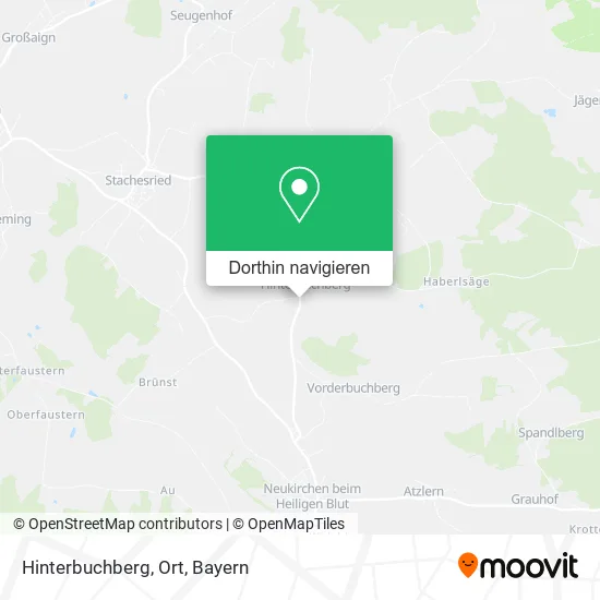 Hinterbuchberg, Ort Karte