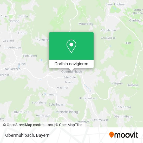 Obermühlbach Karte