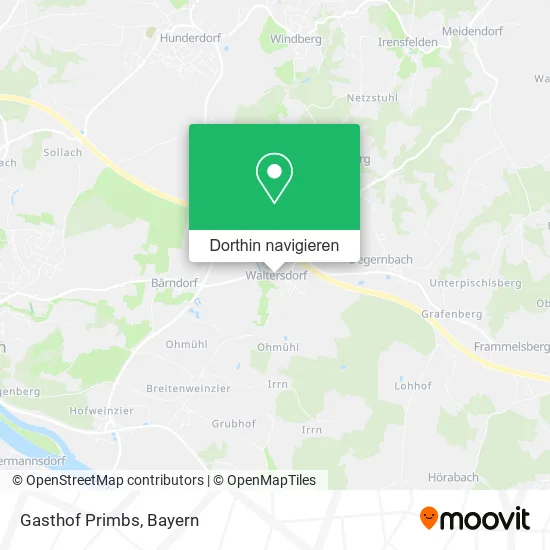 Gasthof Primbs Karte