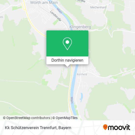 Kk Schützenverein Trennfurt Karte